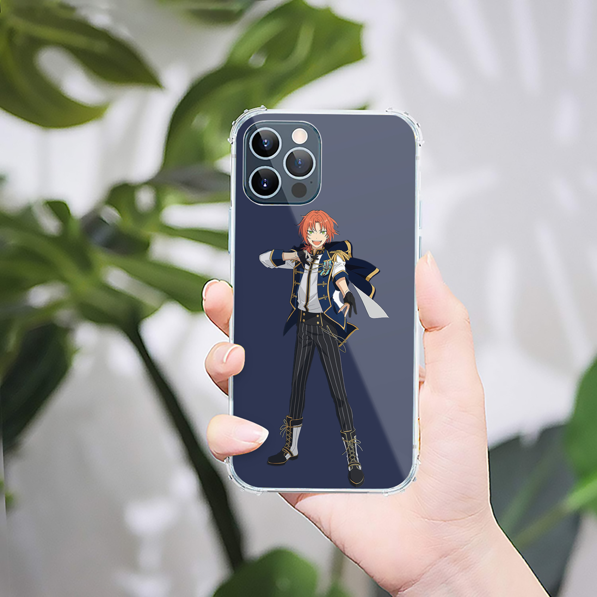 （画像用） あんさんぶるスターズ! Ensemble Stars 【iPhone 12シリーズ対応】透明スマホケース（クリアソフトケース）